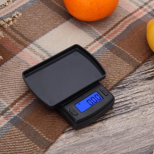 0.01g Mini Digital Scale Jewelry Gold Balance Weight Gram LCD Pocket Weighting Electronic Scales High Precision 500/300/200/100g