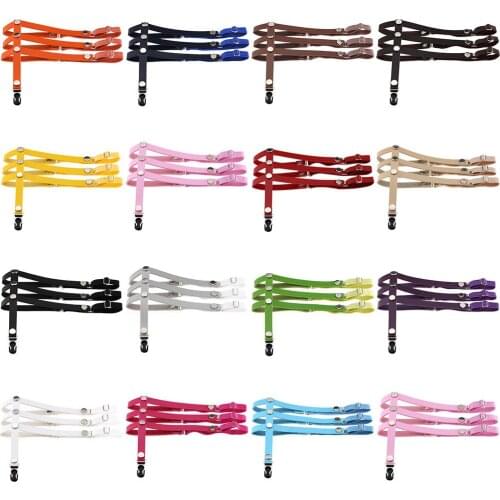 Gothic Rock Dancer Show Harajuku Punk Goth Stretch PU Leather Thigh Leg Loop Garter Belt Women E girl Exotic Bondage Accessories