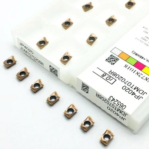 10 high quality JDMT070204 JDMT070208 carbide blades