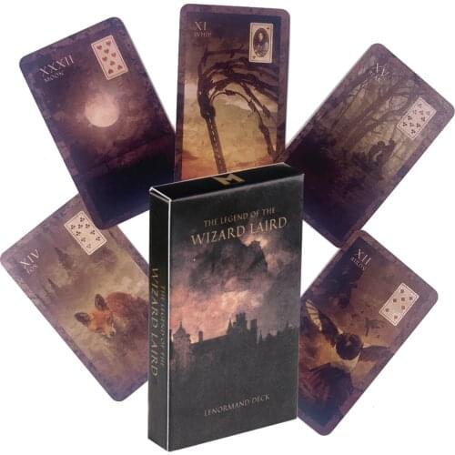 The Legend of The Wizard Laird Tarot Cards Astrology Tarot Deck 78 Cards Adult Games for Party