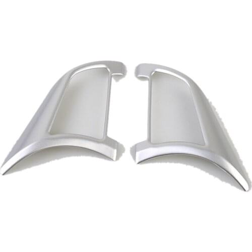 ABS Matte Steering Wheel Button Cover Trim Chrome Car Stickers for Nissan Qashqai J11 2018 2019