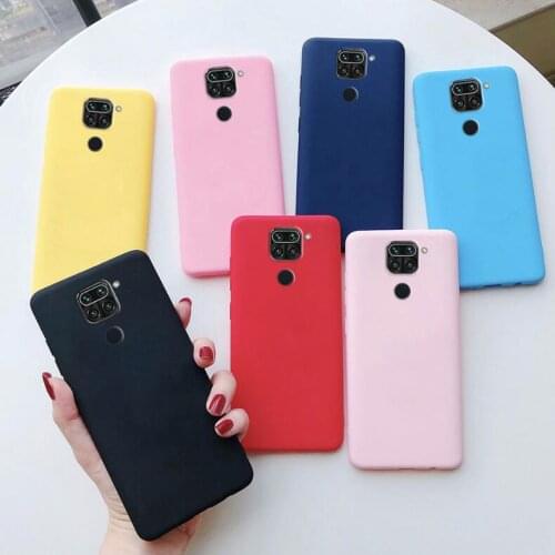 Candy color Matte Phone Case For xiaomi redmi note 9 9t 8 8t 7 6 5 4 Pro 9A 9C 8a 7a 6 6A 5 Plus S2 Silicone Soft TPU Back Cover