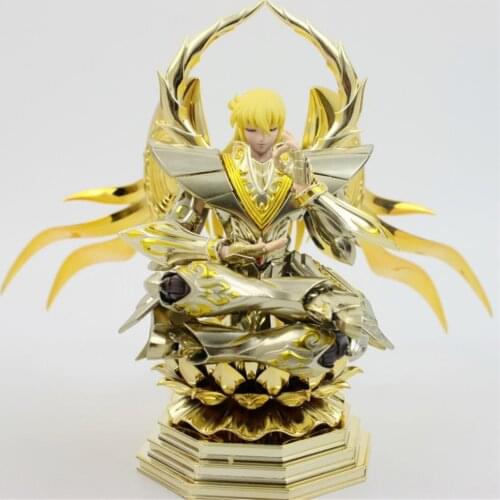 MC Model Saint Seiya Cloth Myth EX soul of Gold SOG God Virgo Shaka With Object Metal Armor PVC Ation Figures Model Toys