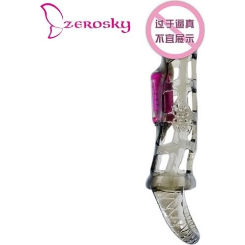 Reusable Vibrating Penis Erection Sleeve Cock Enhancer Ring Sex Love Toy Clitoral Stimulator Delay Extension Men Adult Condom