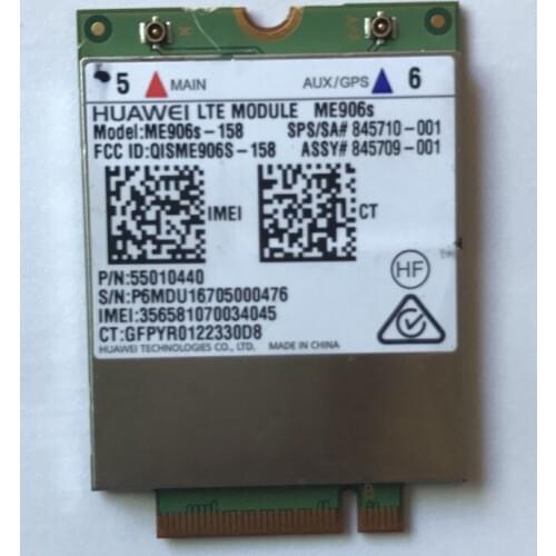 ME906S ME906S-158 SPS 845710-001 3G 4G LTE 150M CAT4 module Card for HP Laptop models Replace ME906E