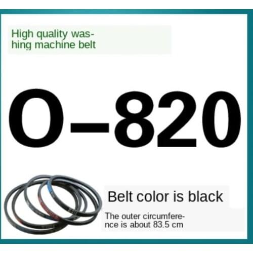 O-820e Washing machine belt o-belt V-belt conveyor belt conveyor belt motor belt