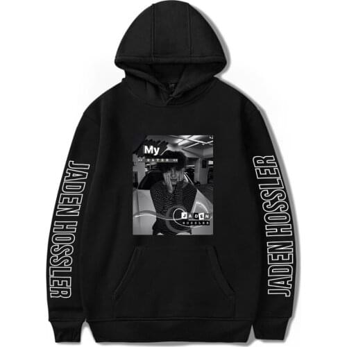 Hot sale Streetwear Kpop Coats Jaden Hossler Hoody Coats Print Jaden Hossler Hoodies Women/men High quanlity Sweatshirt