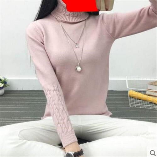 Women Turtleneck Winter Sweater Women 2021 Long Sleeve Knitted Women Sweaters And Pullovers Female Jumper Tricot Tops LY571