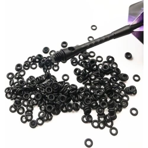 100Pcs/Set Rubber O Ring Gasket Grip Washer Grommets Stems/Flights Darts Arrow Tips Broad head Replace Accessories