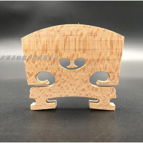 20pcs high grade 50mm viola bridges fine maple laser precise