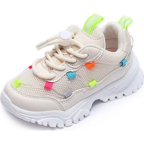 Kids Sports Shoes for Girl Breathable Mesh Children Shoes Sneakers Baby Boys Shoes chaussure enfant