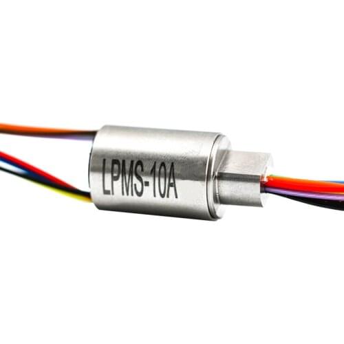 Compact Super Miniature Slip Ring 10 Circuits With Low Electrical Noise Precision Assembly For Total Station