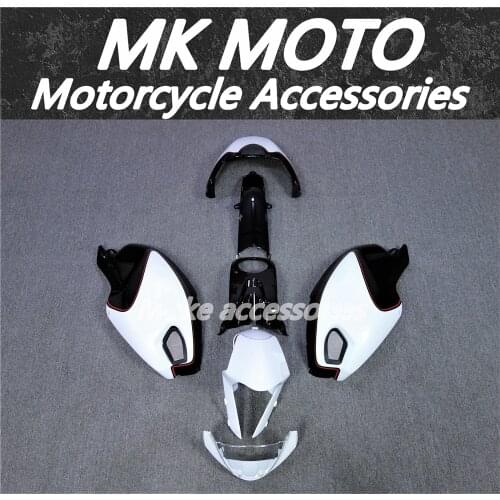 Motorcycle Fairings Kit Fit For Ducati Monster 696/796/795/m1000/m1100 2009 2010 2011 Bodywork Set ABS Injection New Pearl white