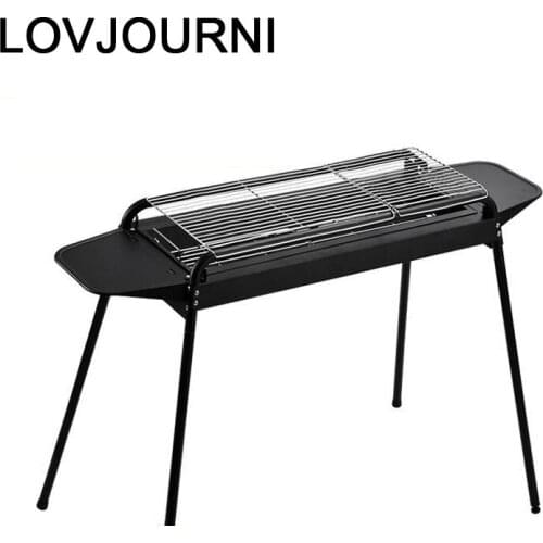 De Barbacoa Korean Barbeque Camping Plate Smoker Garden Grill Asador a Carbon Parrilla Churrasqueira Churrasco Bbq Barbecue