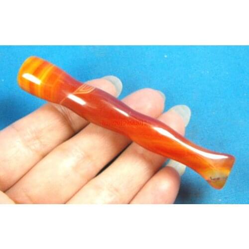 CHINA Beautiful and practical NATURAL 4 AGATE CIGARETTE HOLDERS smoking pipe