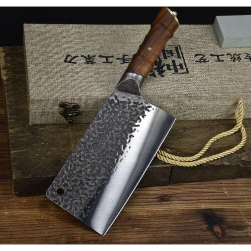 Chopping knife Longquan kitchen knife kitchen knife household chopping knife chopping chicken duck fish kitchen knife