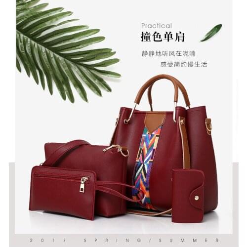 LONG FENG BIRD Women's White Bags