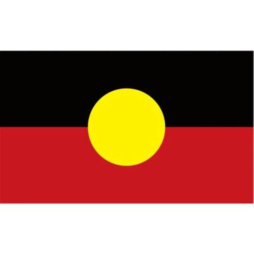 60*90cm 90*150cm Australian Aboriginal Flag Outdoor Polyester