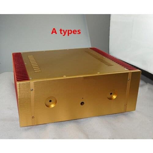 JH68 HIFI all aluminum audio amplifier chassis big Class A amplifier chassis /AMP Enclosure /case/DIY box (430*160* 361mm)