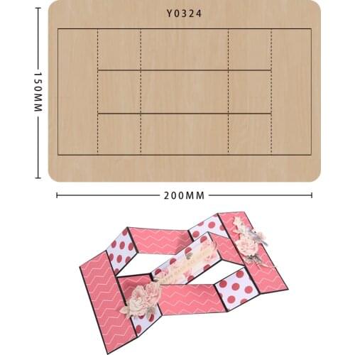Knife mold scrapbook cutting dies Non-woven cutting Suitable for common big shot and sizzix machines