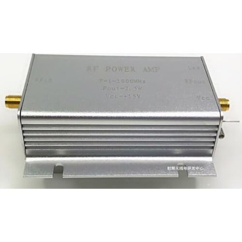 RF Broadband Power Amplifier Power Amplifier (1--1000MHz, 2.5W) Spot can be shot straight