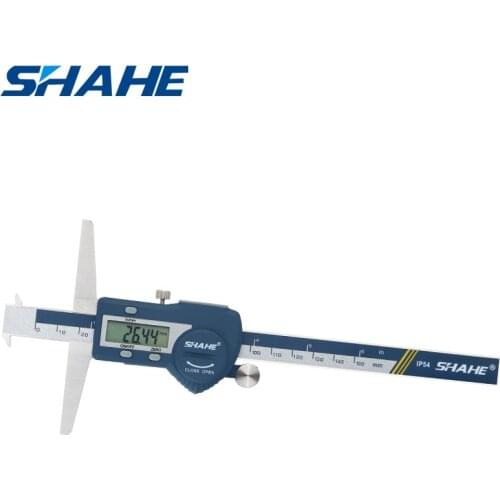 Shahe 0-150 mm digital micrometer electronic caliper double hooks digital depth vernier caliper digital caliper 150mm