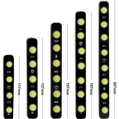 2Pcs/Pair Universal Car DRL LED Daytime Running Light High Power 4/5/6/7/8SMD Car Waterproof DRL White Color Light Fog Lamp