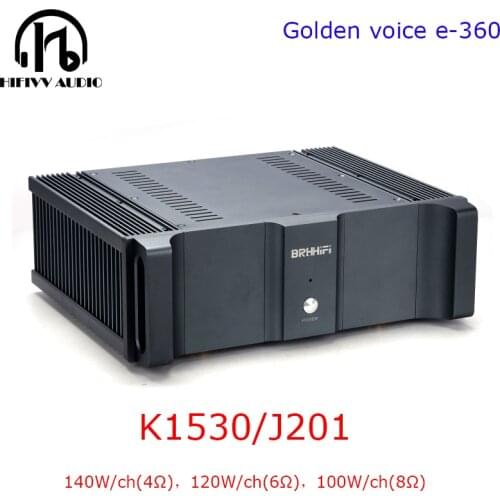 2021 New Hi-end 280VA Class A power amplifier of K1530 J201 Transistor Class A AMP AC110V/220V
