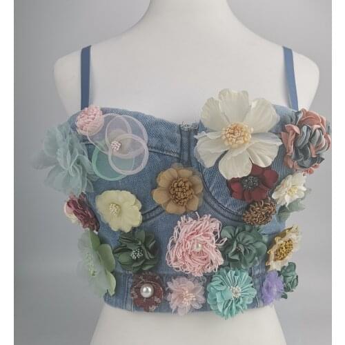 2020 New Crop Top Women Camis Floral Clothes Tank Top Cropped Summer Top Sexy Tank Top Women Summer Ladies Backless Vest