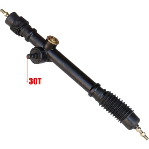 1 Pcs 600mm Eccentric Power Steering Gear Shaft Rack Pinion Assembly for DIY China Go Kart Buggy Karting ATV UTV Bike Motorcycle