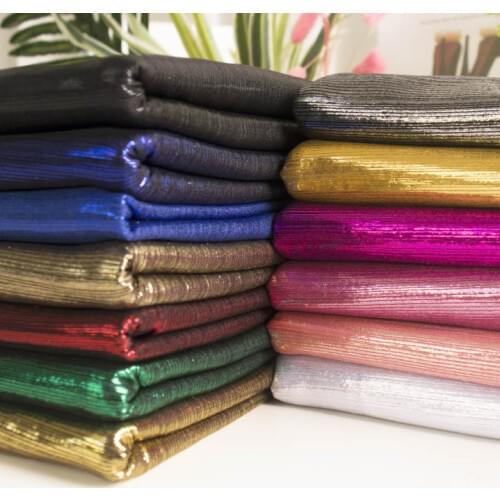 100*160cm Fabrics By Meter Cotton Prints Knitted Gilded Fabric Patchwork Fabric The Cloth Tissus Material Tela Shiny Fabric D30