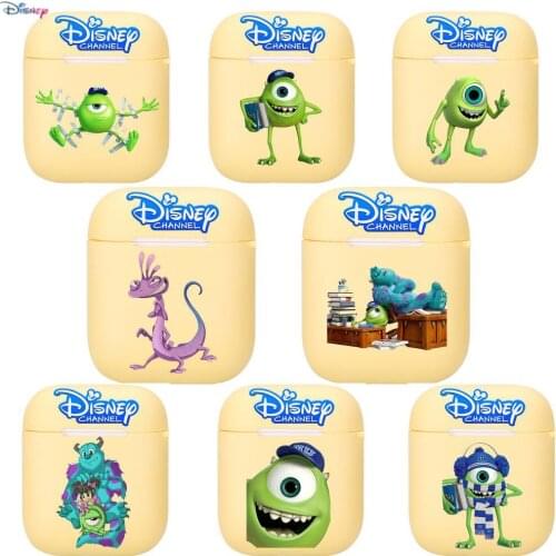 2021 Disneys New Monster University Silicone Case For Apple Airpods 1/2 Cover Protective Earphone Case Headphones Cases Protect