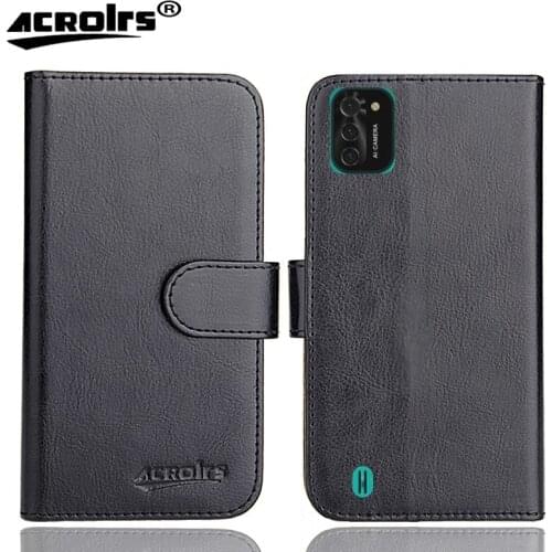 Doogee X93 Case 6.1" 6 Colors Flip Fashion Soft Leather Doogee X93 Case Exclusive Phone Cover Cases Wallet