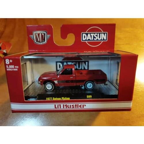 M2 1:64 1977 Datsun pickun Collection Metal Die-cast Simulation Model Cars Toys