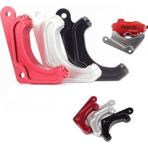 Motorcycle Brake Caliper Bracket Adapter Support For Honda Dio Af 18/27/28/34/35 For Rpm Adelin Frando 82mm Radial For 220 200mm