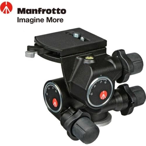 Manfrotto 410 gear pan-tilt macro building still life SLR micro single camera tripod three-dimensional three-way fine adjustment