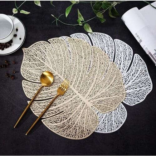 Metal Placemats/Wedding Kitchen Table Decoration Placemats
