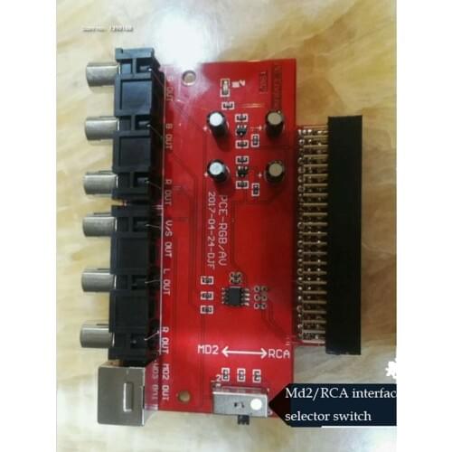 PCE-RGB/AV NEC PCE PC Engine video card holder AV RGBS interface