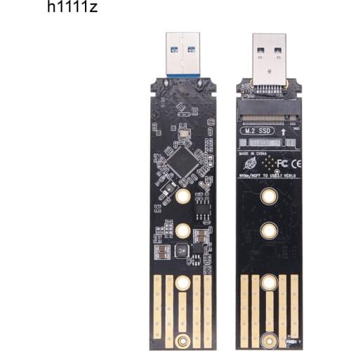 RTL9210B Dual Protocol SSD Enclosure USB C M.2 NVME PCIe NGFF USB3.1 GEN2 10Gbps M2 SSD Case Adapter for 2230/2242/2260/2280 SSD