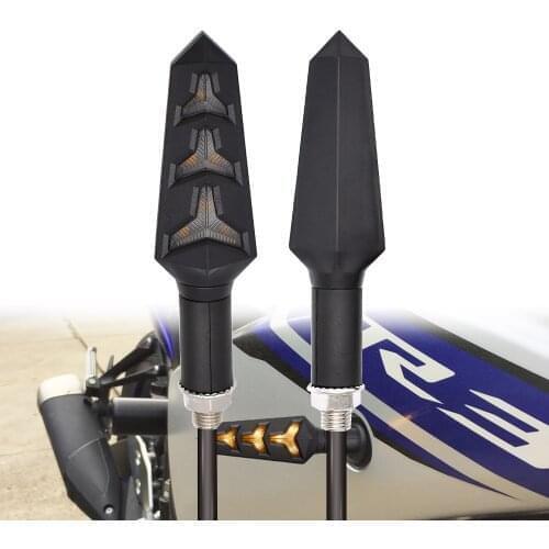 Motorcycle Signals Lamp Moto Turn Signal Light Flowing Water LED For KAWASAKI Z900 Z650 Z800 NINJA 250 300R 300 Z250 Z300 250R