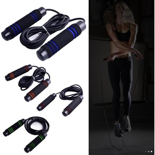 Tangle-Free Adjustable Length Jump Rope for Speed Training Fitness Gym Crossfit Excercise and Fitness Workout Equipments