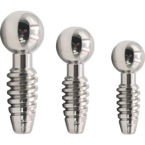 Super Short Stainless Steel Chastity Urethral Catheter Men Penis Plug Insert Sounding Rod Male Urethral Dilator Masturbation