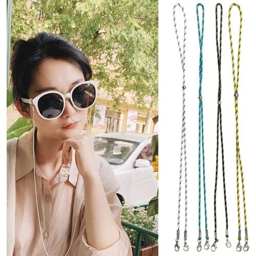 Mask Hanging Rope Face Mask Lanyard Mask Holder Adjustable Traceless Ear Hanging Rope Two Hooks