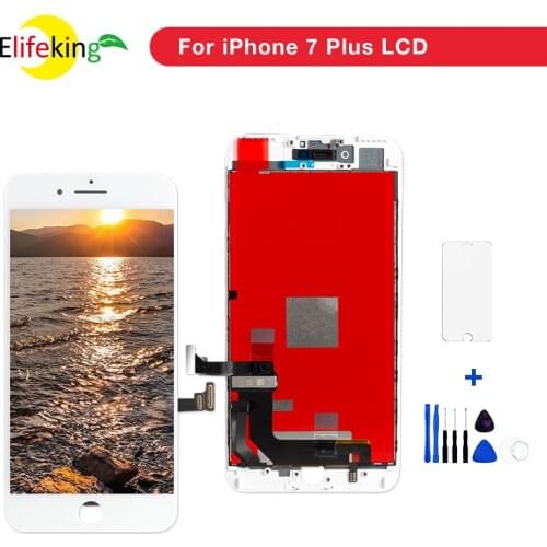 1PCS Alibaba For iPhone 7 plus LCD China Grade AAA LCD With 3D Touch Screen Assembly Display Replacement Free shipping