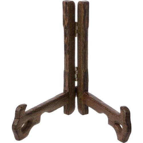 3-7 Inch Tall Wood Display Stand Holder Easels For Plates Photos Tea Tray 5 Size L4MB