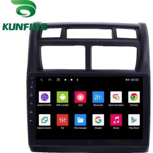 Octa Core 1024*600 Android 10.0 Car DVD GPS Navigation Player Deckless Car Stereo For KIA Sportage 2007-2013 AT MT Radio