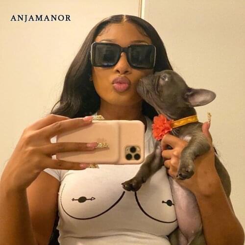 ANJAMANOR Women's T-shirts With Print