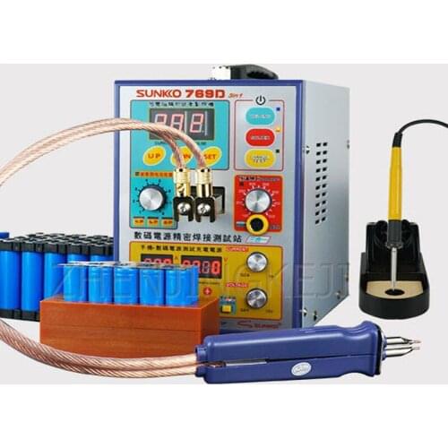 Spot Welding Machine Lithium Battery Handheld Welding Solder Charge High Power Small Multifunction Three In One Weld Equipment
