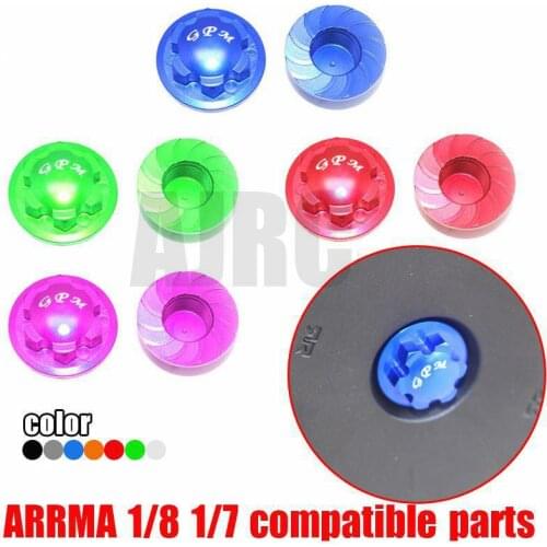 ARRMA 1/8 1/7 RC car KRATON SENTON TYPHON TALION OUTCAST internal knurled anti-loose tire nut AR310449