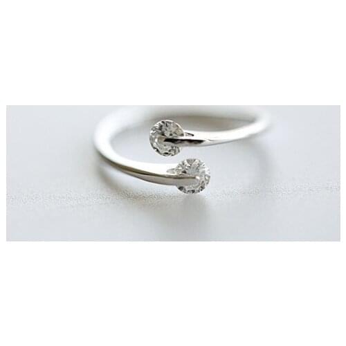 Bohemian Charm Boho Crystal Beads Rings For Women Lover Wedding Bridal Valentines Gifts Men Open Retro Antique Rings